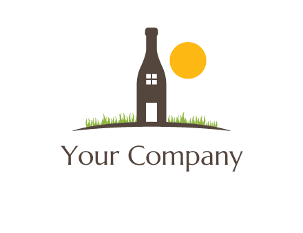 Wine house logo