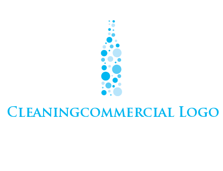 bubble wine bottle icon