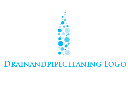 bubble wine bottle icon
