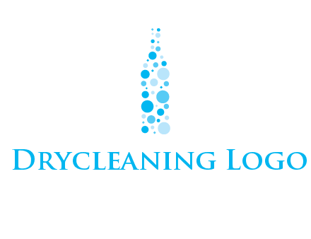 bubble wine bottle icon