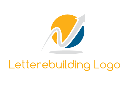 Letter N arrow logo