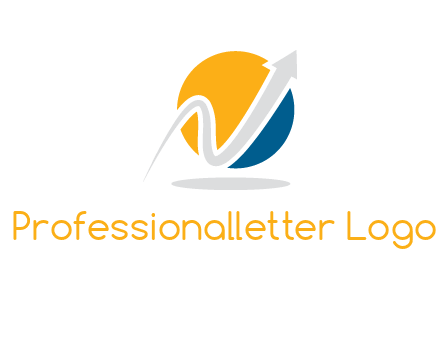 Letter N arrow logo