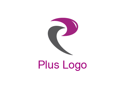 letter P swoosh logo