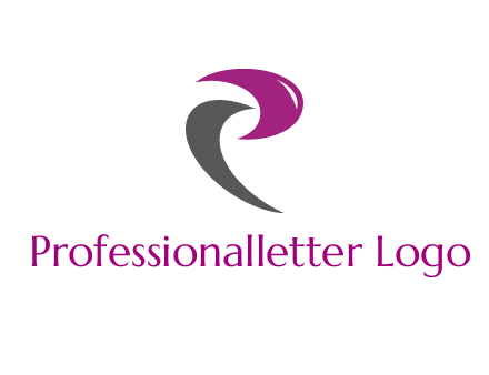 letter P swoosh logo