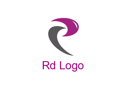 letter P swoosh logo
