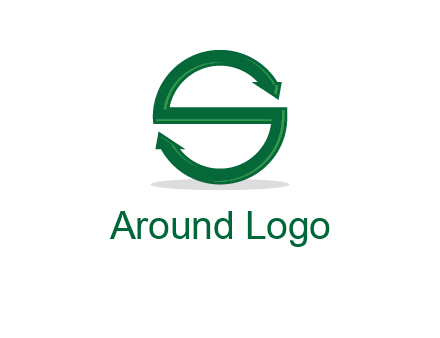 arrows letter S logo