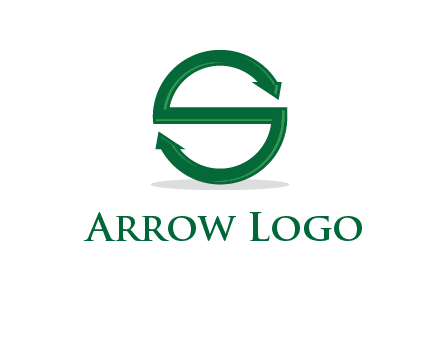 arrows letter S logo
