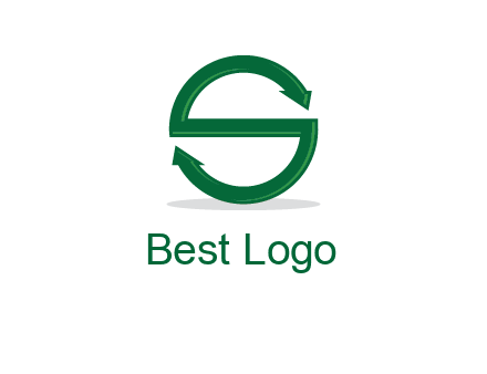 arrows letter S logo