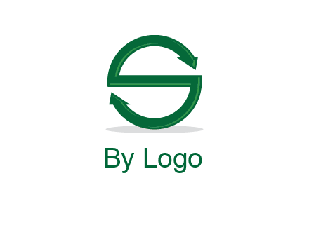 arrows letter S logo