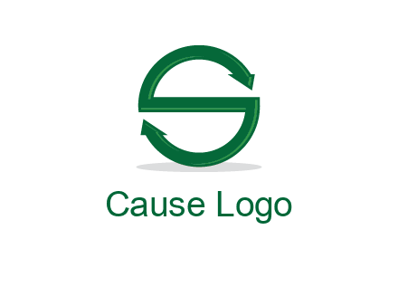 arrows letter S logo