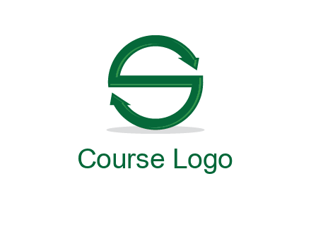 arrows letter S logo