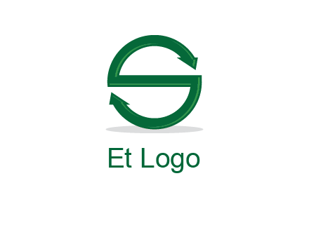 arrows letter S logo