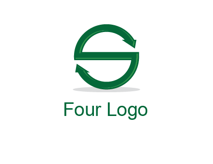 arrows letter S logo