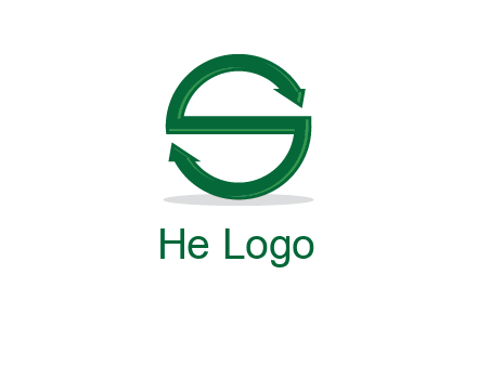 arrows letter S logo