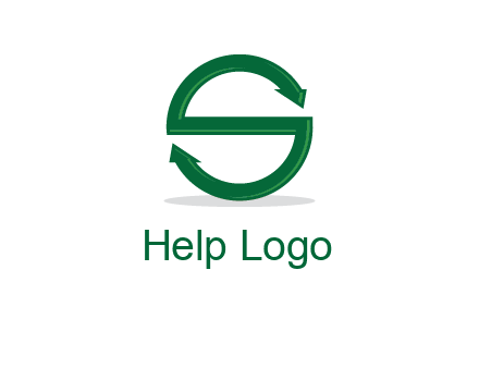 arrows letter S logo