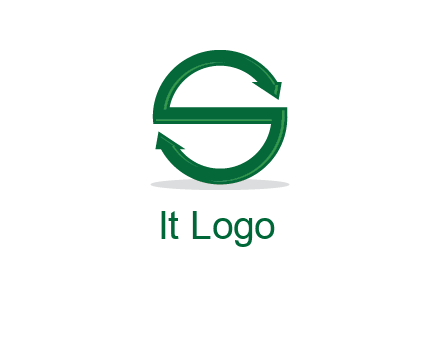 arrows letter S logo