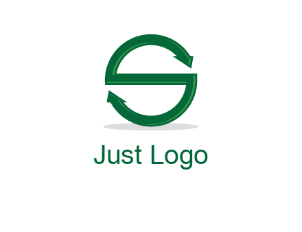 arrows letter S logo