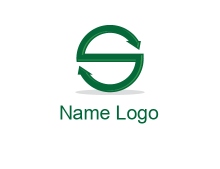 arrows letter S logo