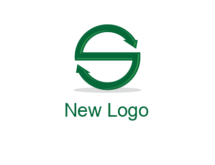 arrows letter S logo