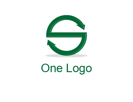 arrows letter S logo