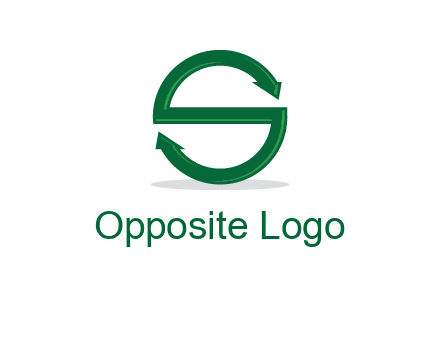 arrows letter S logo