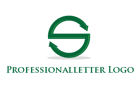 arrows letter S logo
