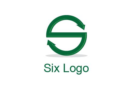 arrows letter S logo