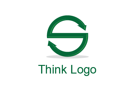 arrows letter S logo