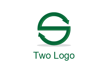 arrows letter S logo