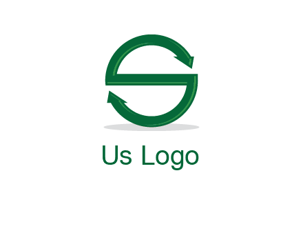 arrows letter S logo