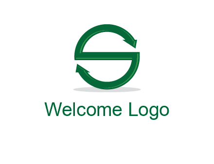 arrows letter S logo