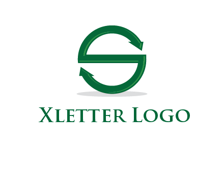 arrows letter S logo