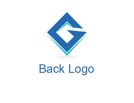 letter G in shape logo