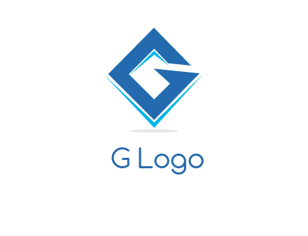 letter G in shape logo
