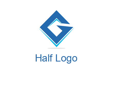 letter G in shape logo