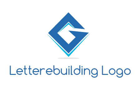 letter G in shape logo