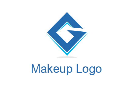 letter G in shape logo