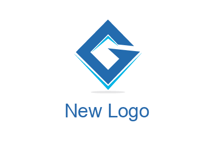 letter G in shape logo