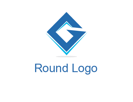 letter G in shape logo
