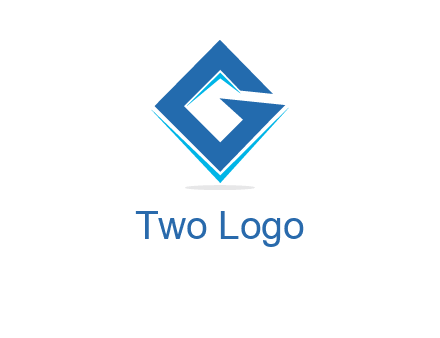 letter G in shape logo