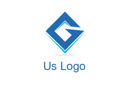 letter G in shape logo