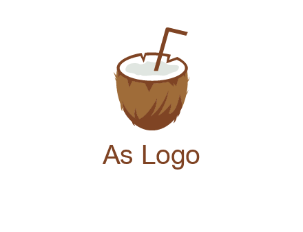 coconut drink logo