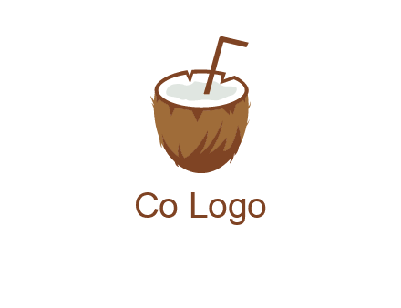 coconut drink logo