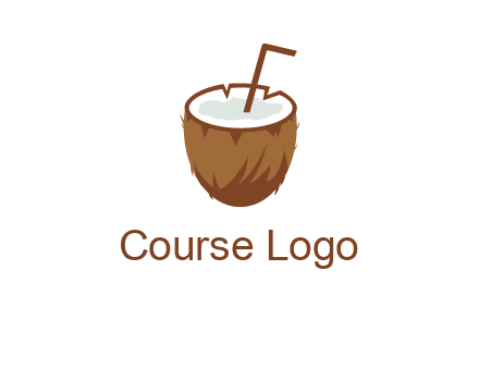 coconut drink logo