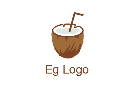 coconut drink logo