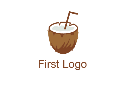 coconut drink logo