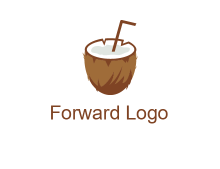 coconut drink logo