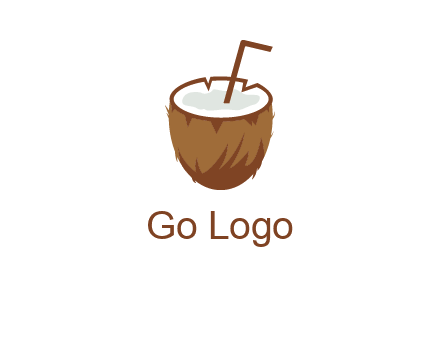 coconut drink logo
