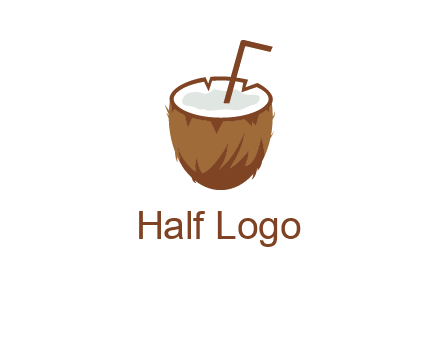 coconut drink logo