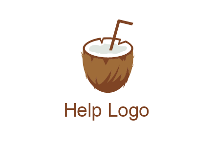 coconut drink logo